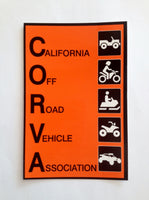 CORVA OHV Styles Sticker